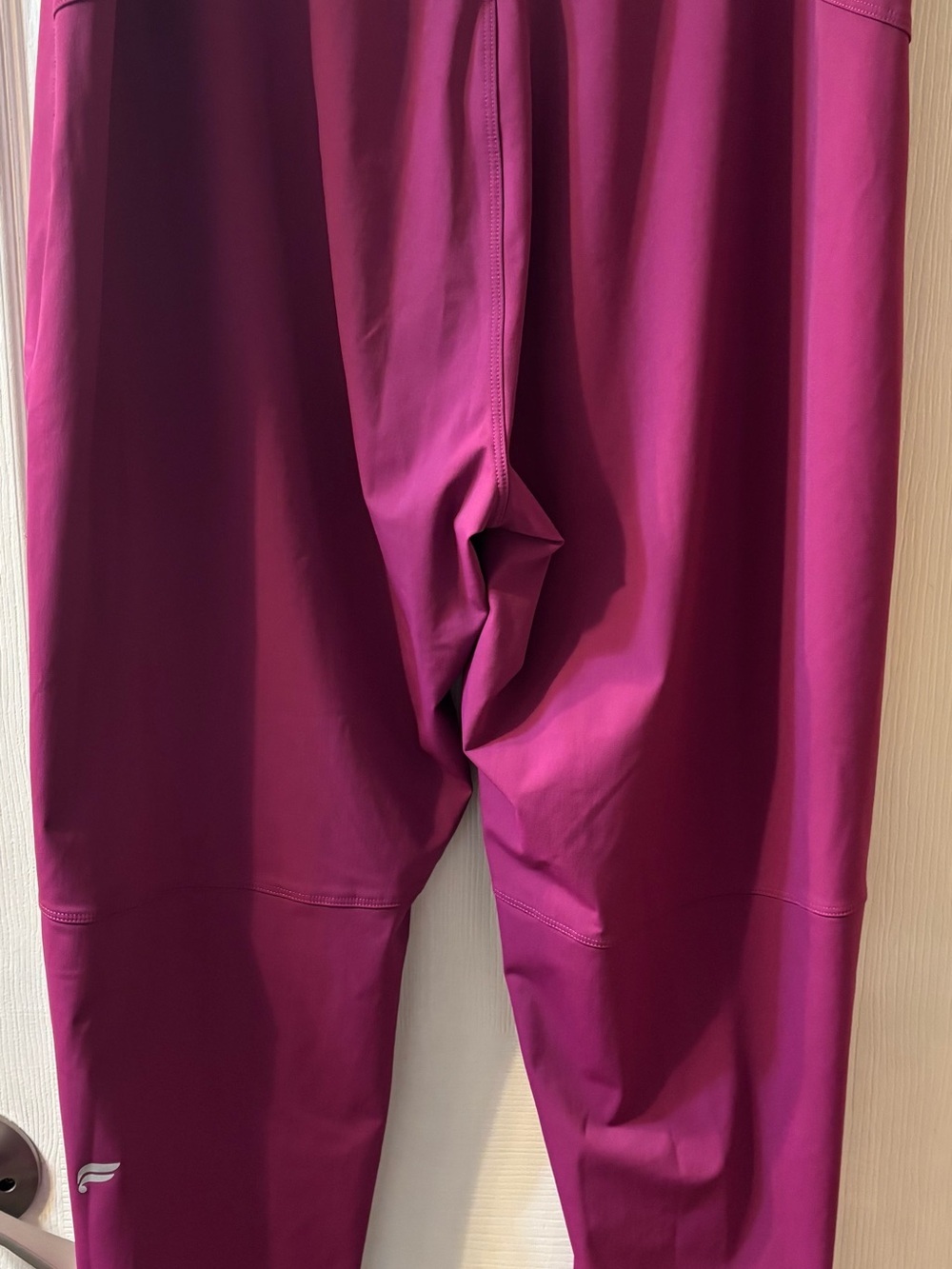 Fabletics Magenta Drawstring Track Joggers - Picture 6 of 7